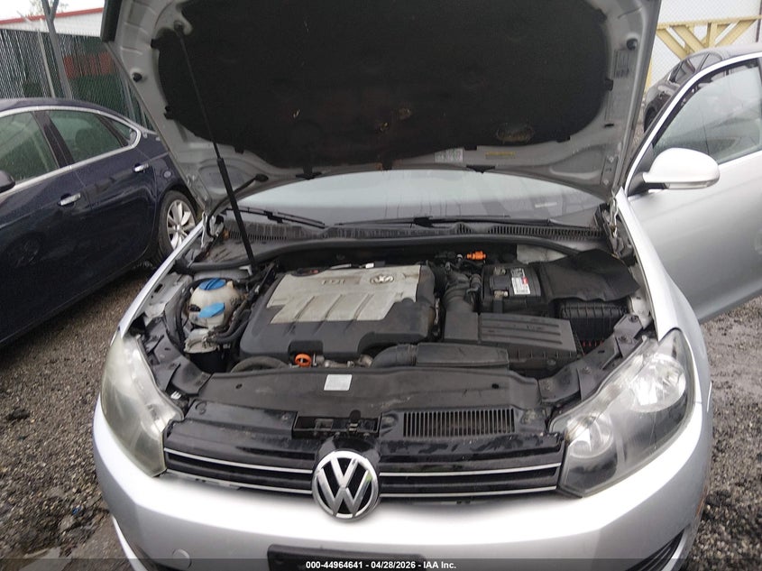 2012 Volkswagen Jetta 2.0 Sportwagen 2.0L Tdi silver Lot 111044964641 Vin 3VWPL7AJ7CM660203