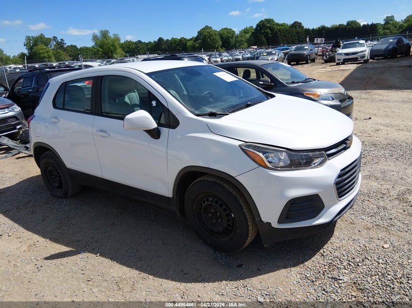 Vin: kl7cjksb7hb054705, lot: 45462082, chevrolet trax ls 2017 img_1