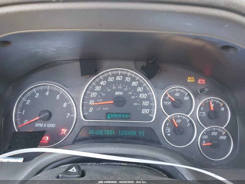 2003 GMC Envoy Xl Slt VIN: 1GKES16P936192342 Lot: 44964685