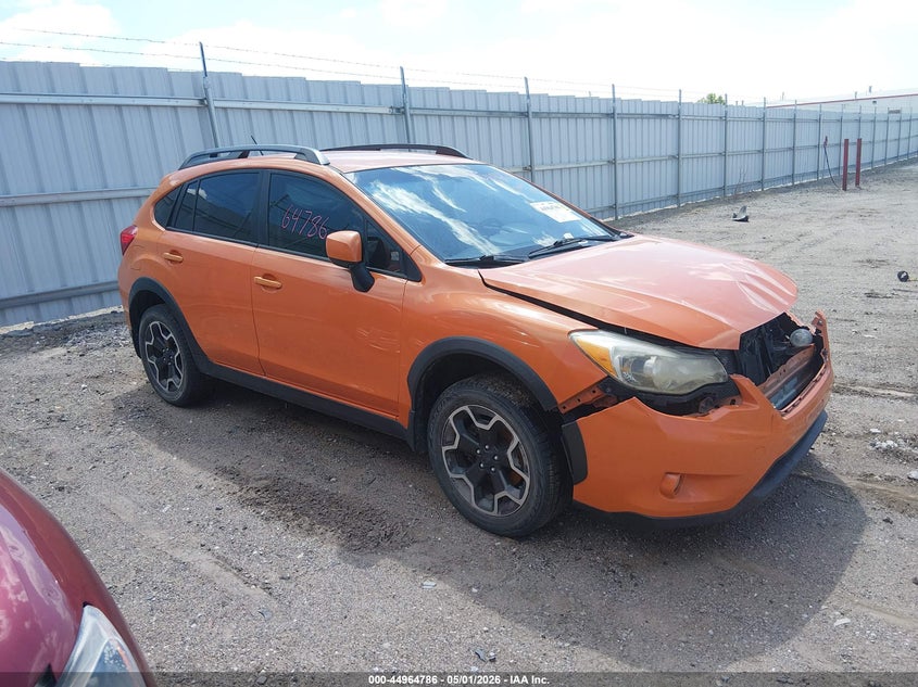 Vin: jf2gpagc8e8281054, lot: 45462208, subaru xv crosstrek 2.0i limited 20141