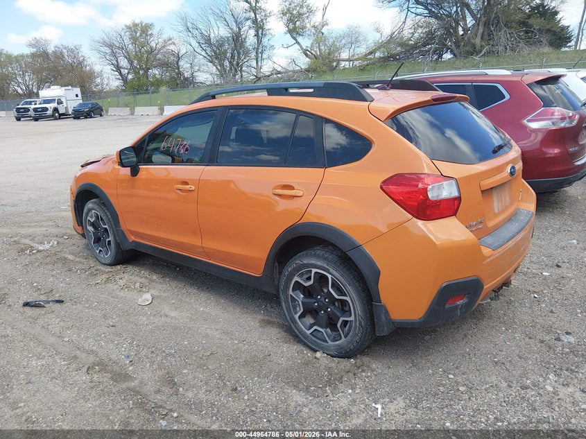 Vin: jf2gpagc8e8281054, lot: 45462208, subaru xv crosstrek 2.0i limited 20143