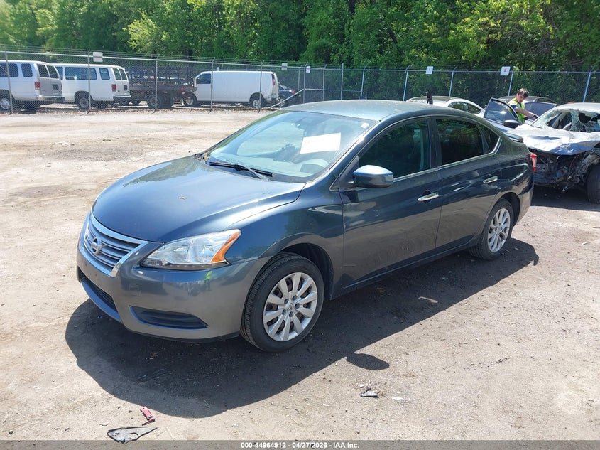 2014 Nissan Sentra Sv 3N1AB7AP7EL687865 photo 1