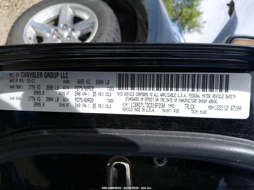 2012 RAM 1500 SLT · Фото 9