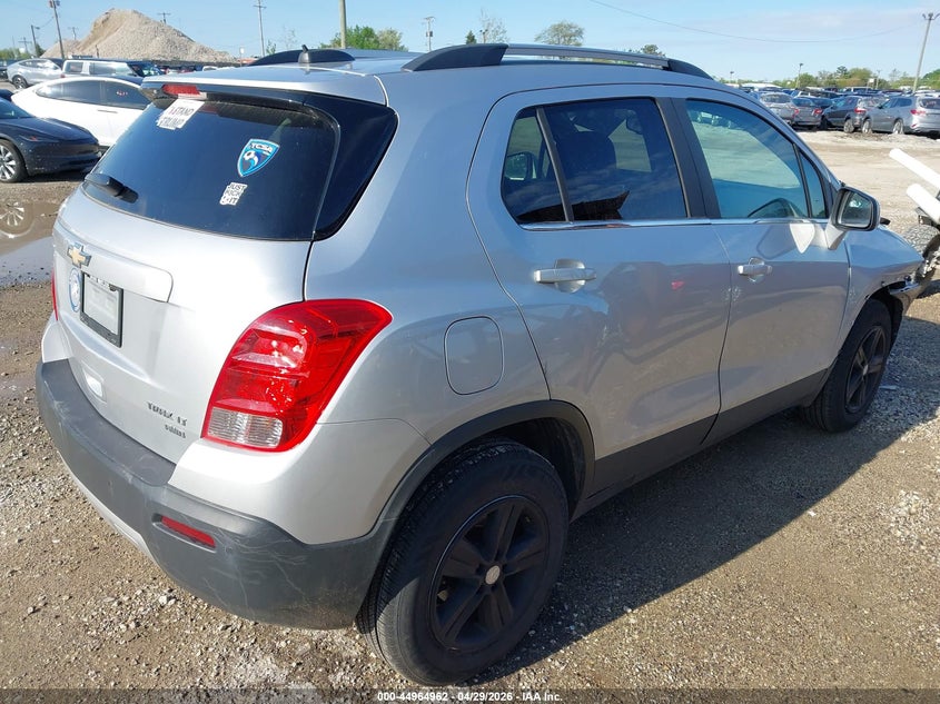 Vin: 3gncjpsb6gl260604, lot: 45462383, chevrolet trax lt 20164