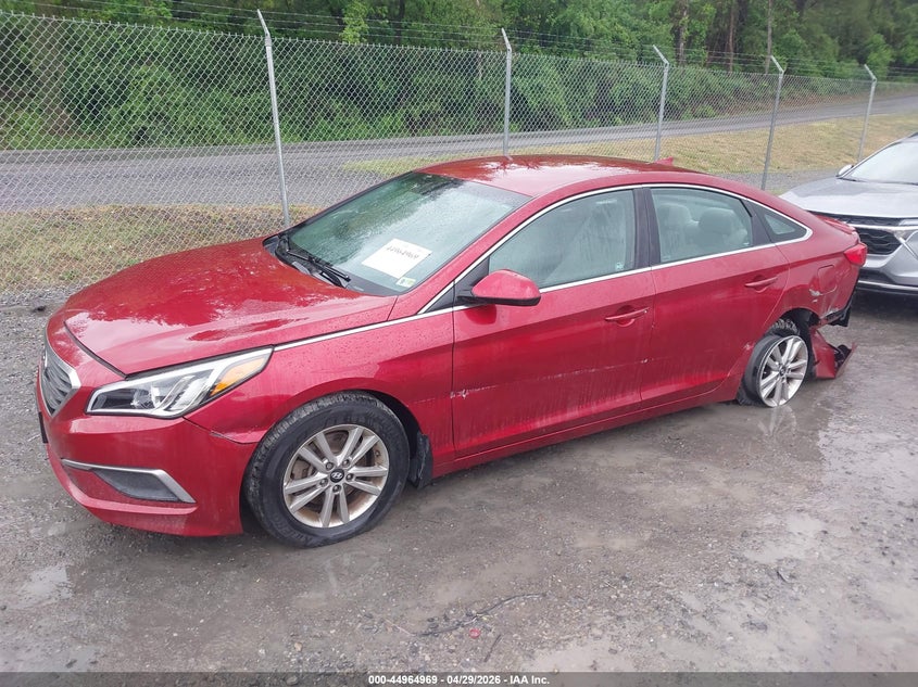 2016 Hyundai Sonata Se 5NPE24AFXGH383971 photo 1