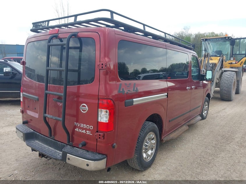 Vin: 5bzaf0aa7ln850113, lot: 45462444, nissan nv passenger nv3500 hd sl 20202
