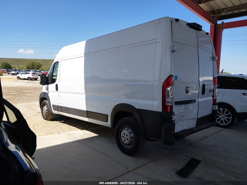 Vin: 3c6mrvhg0me524551, lot: 45462510, ram promaster 3500 high roof 159 wb 20213