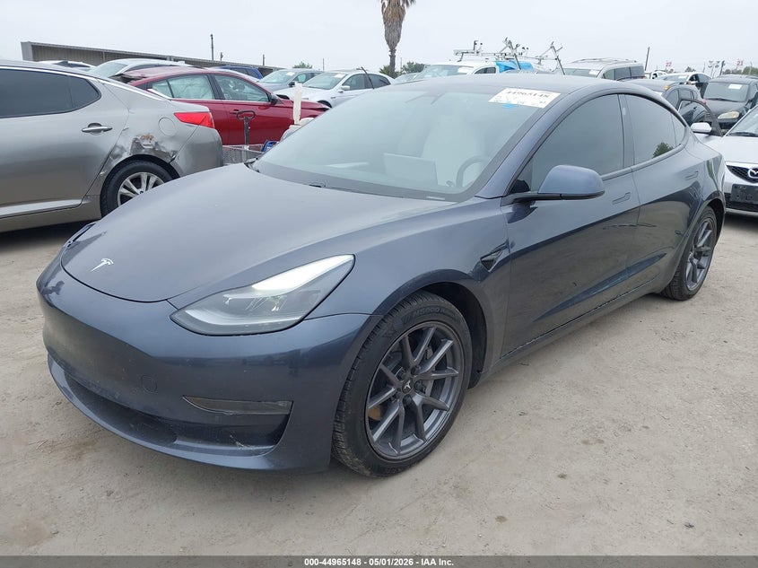 Vin: 5yj3e1eb5mf000999, lot: 45462569, tesla model 3 long range dual motor all-wheel drive 20212