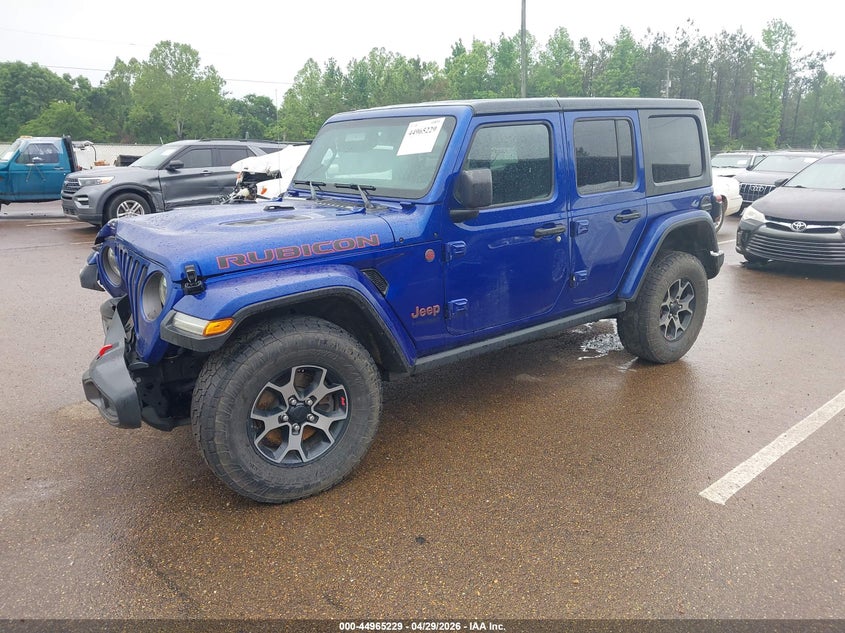 2018 Jeep Wrangler Unlimited Rubicon 4x4 1C4HJXFN9JW301747 photo 1