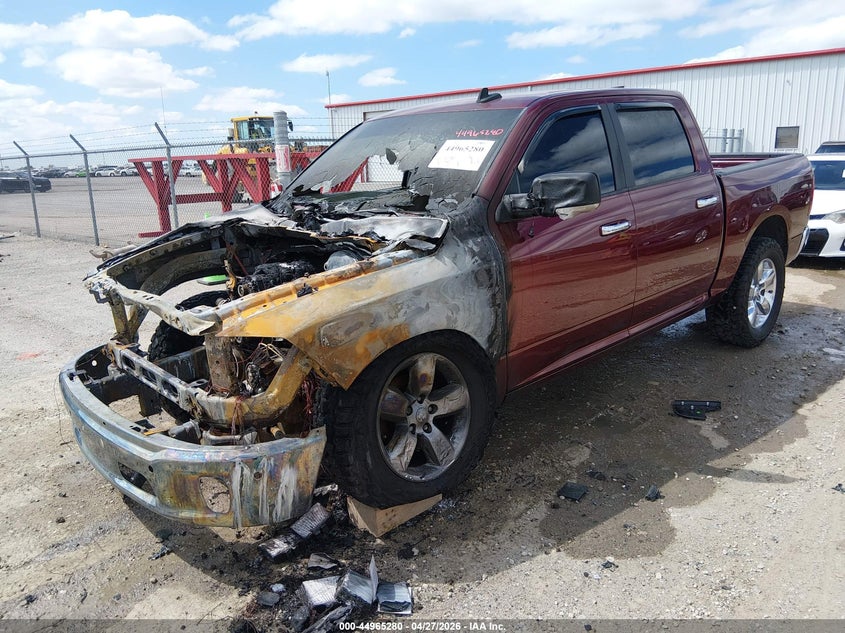 Vin: 3c6rr7ltxgg207830, lot: 45462701, ram 1500 big horn 20162