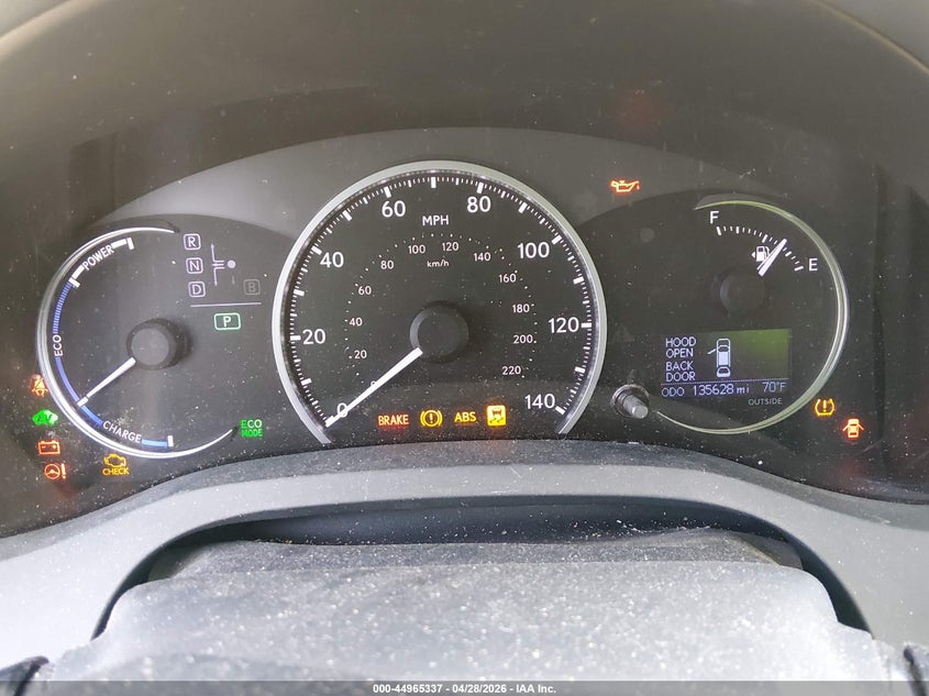 2013 Lexus Ct 200H VIN: JTHKD5BH3D2172481 Lot: 44965337