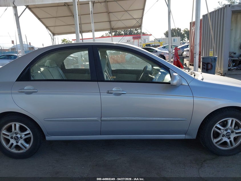 2004 Kia Spectra Ex/Lx VIN: KNAFE122X45048224 Lot: 44965349