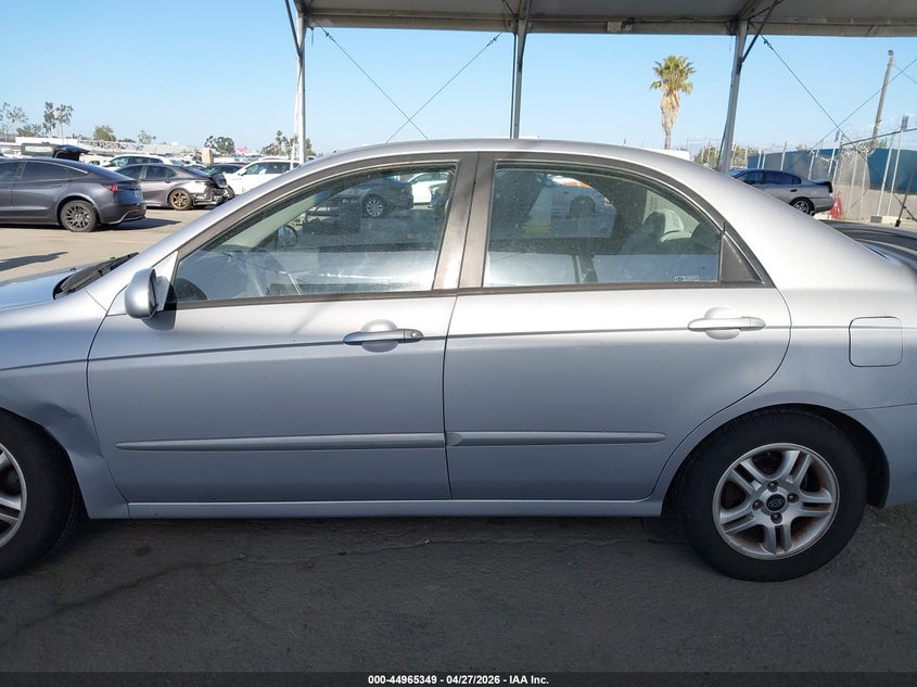 2004 Kia Spectra Ex/Lx VIN: KNAFE122X45048224 Lot: 44965349