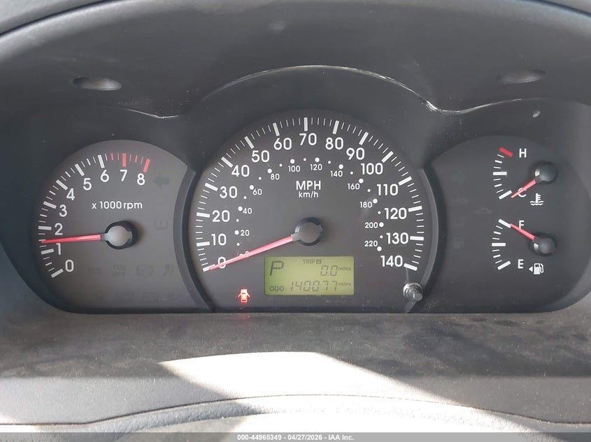 2004 Kia Spectra Ex/Lx VIN: KNAFE122X45048224 Lot: 44965349