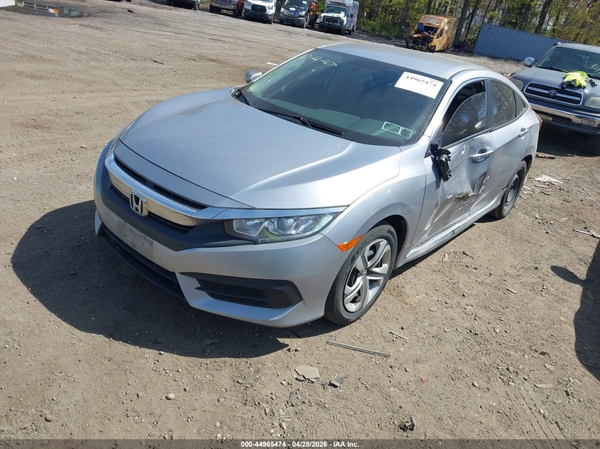 2018 Honda Civic Lx 2HGFC2F5XJH537585 photo 1