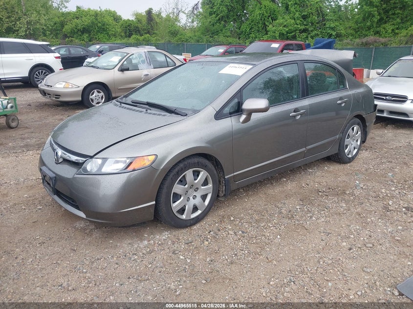 2007 Honda Civic Lx 1HGFA16577L084036 photo 1
