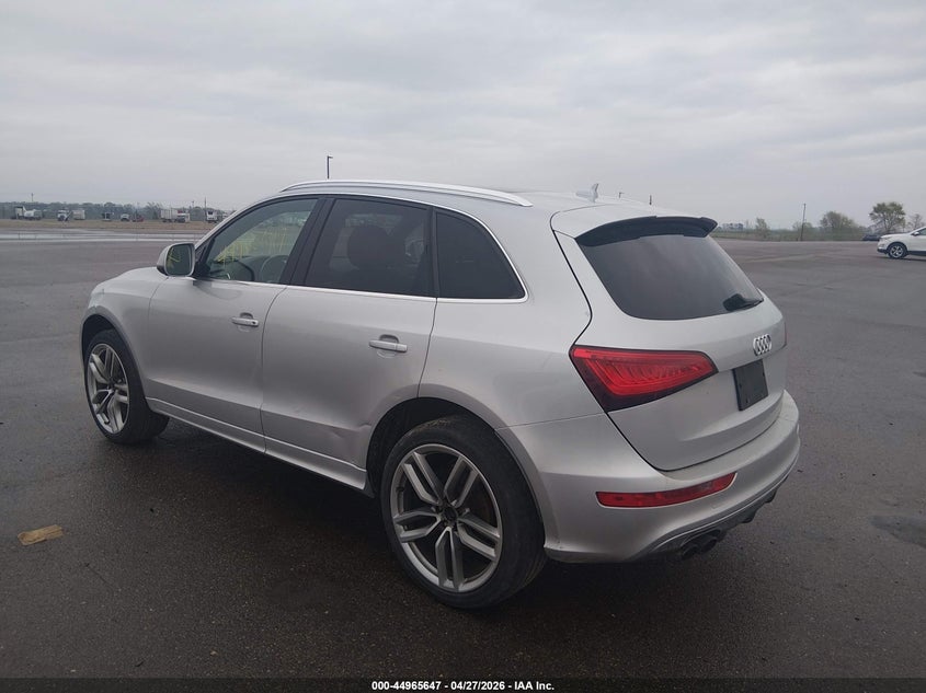 Vin: wa1vgafp8ea056825, lot: 45463068, audi sq5 3.0t premium plus 20143