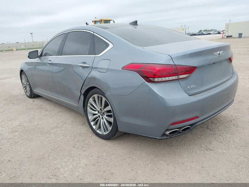 Vin: kmhgn4jfxhu202337, lot: 45463302, genesis g80 5.0 ultimate 20173