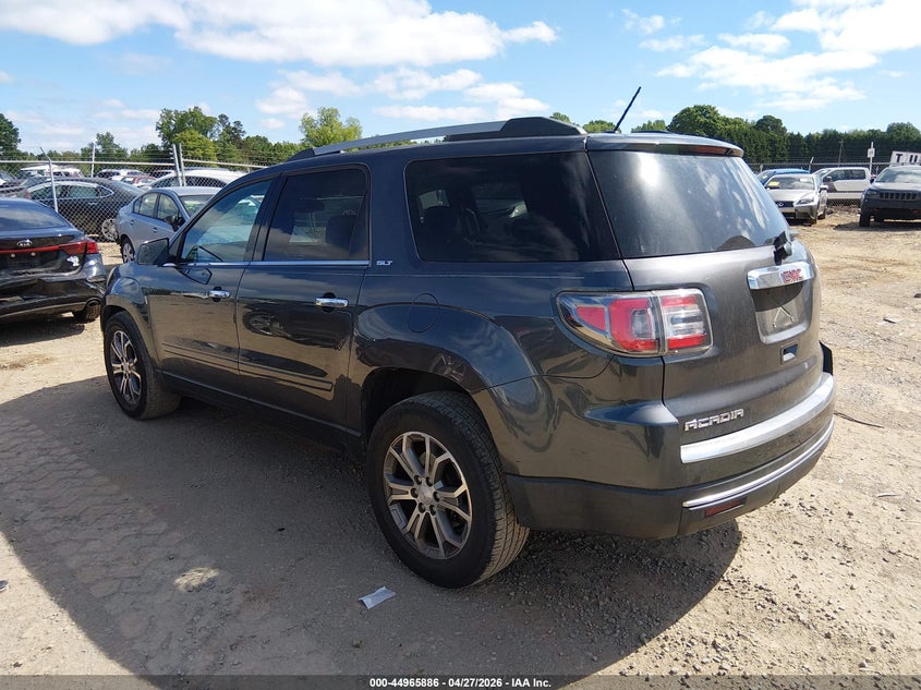 Vin: 1gkkrrkd8ej322815, lot: 45463307, gmc acadia slt-1 20143