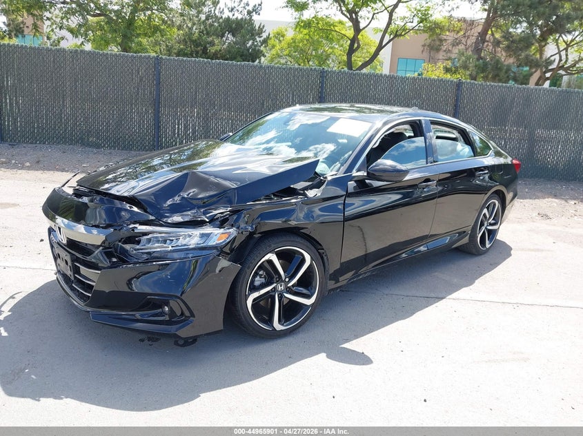 2022 HONDA ACCORD auction photo 2