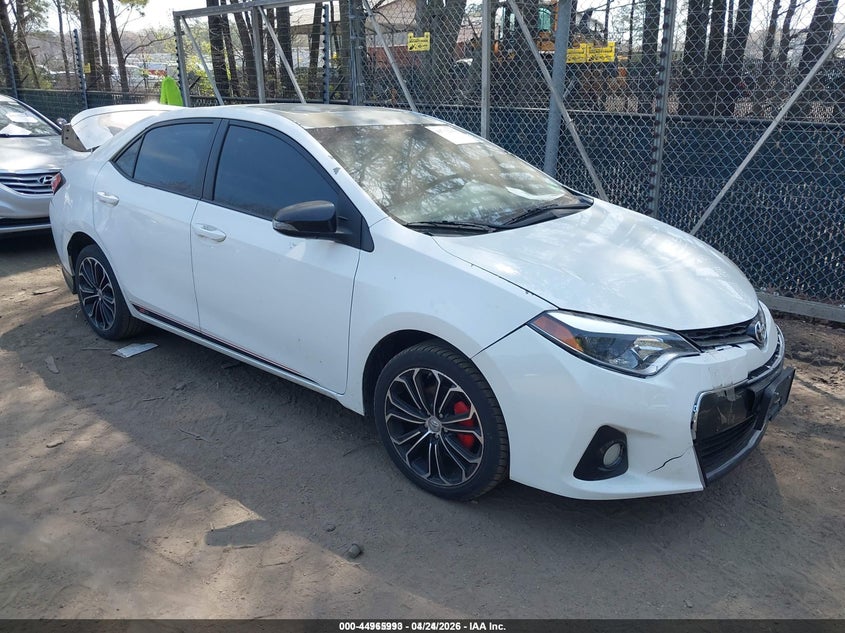 2016 Toyota Corolla S Plus