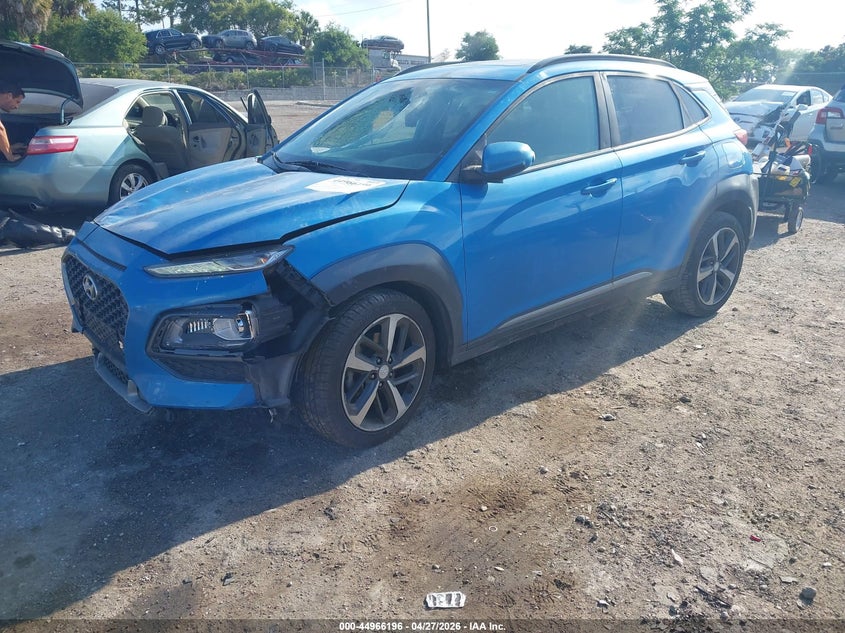 2019 Hyundai Kona Limited KM8K33A55KU195869 photo 1