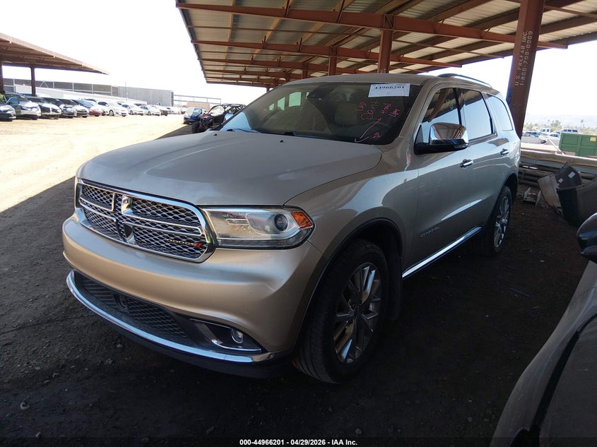 Vin: 1c4sdjet3ec287345, lot: 45463621, dodge durango citadel 20142