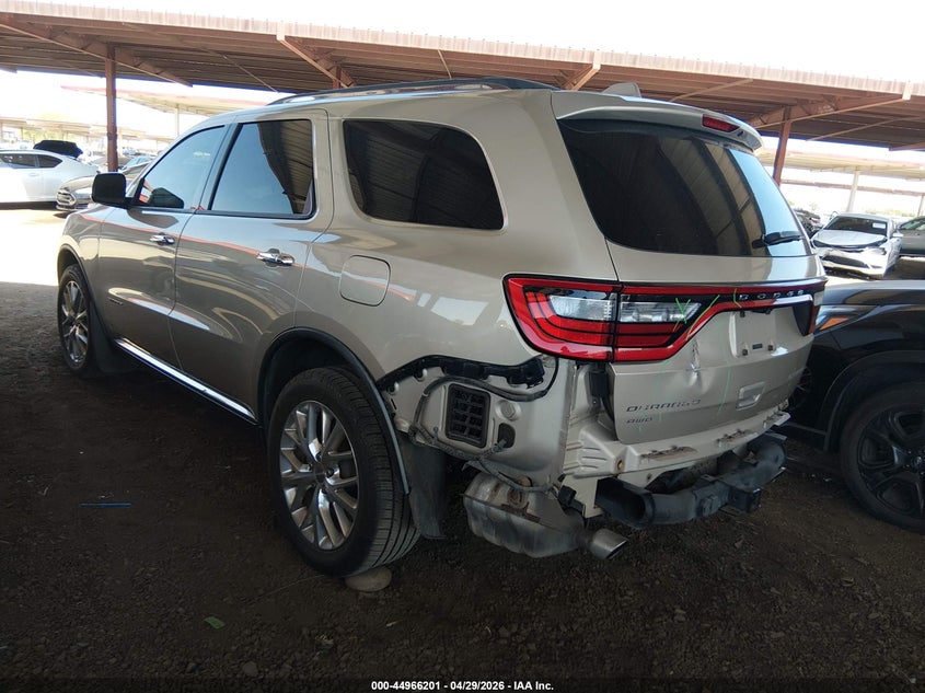 Vin: 1c4sdjet3ec287345, lot: 45463621, dodge durango citadel 20143