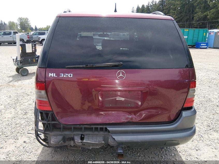 1998 Mercedes-Benz Ml 320 Classic VIN: 4JGAB54EXWA012401 Lot: 44966209