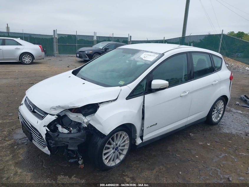 Vin: 1fadp5au8gl109431, lot: 45463649, ford c-max hybrid se 20162