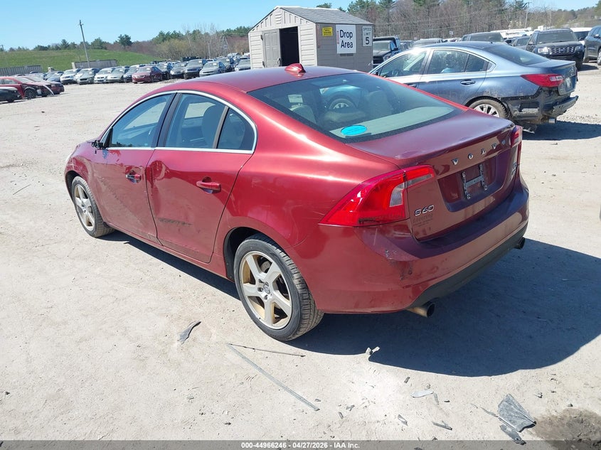 2013 VOLVO S60 SEDAN 2.5L I-5 DOHC, VVT, TURBO, 250HP
