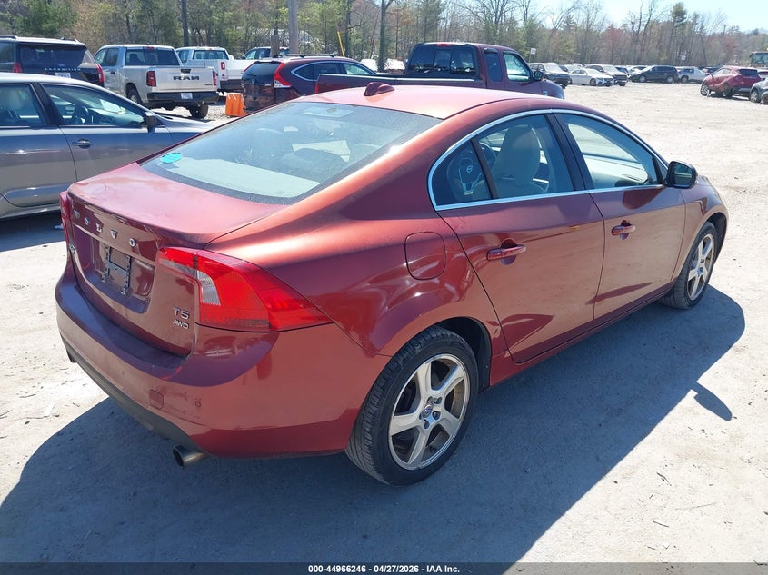 2013 VOLVO S60 SEDAN 2.5L I-5 DOHC, VVT, TURBO, 250HP