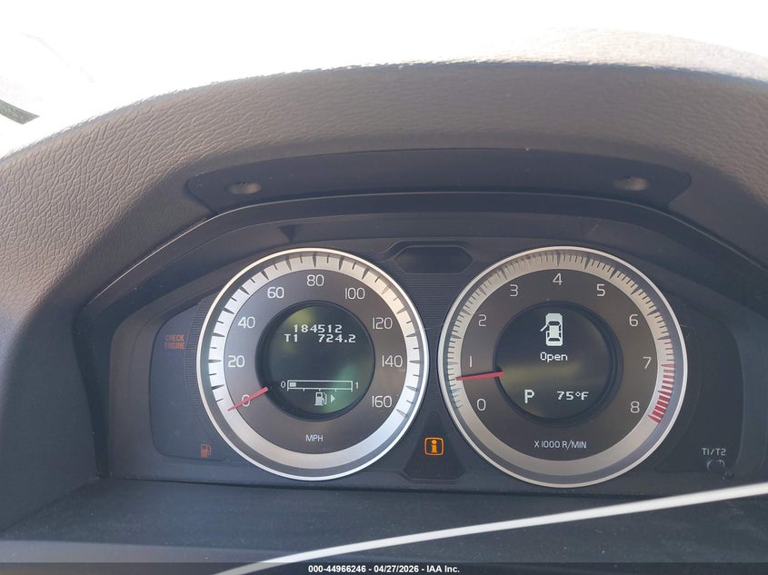 2013 VOLVO S60 SEDAN 2.5L I-5 DOHC, VVT, TURBO, 250HP