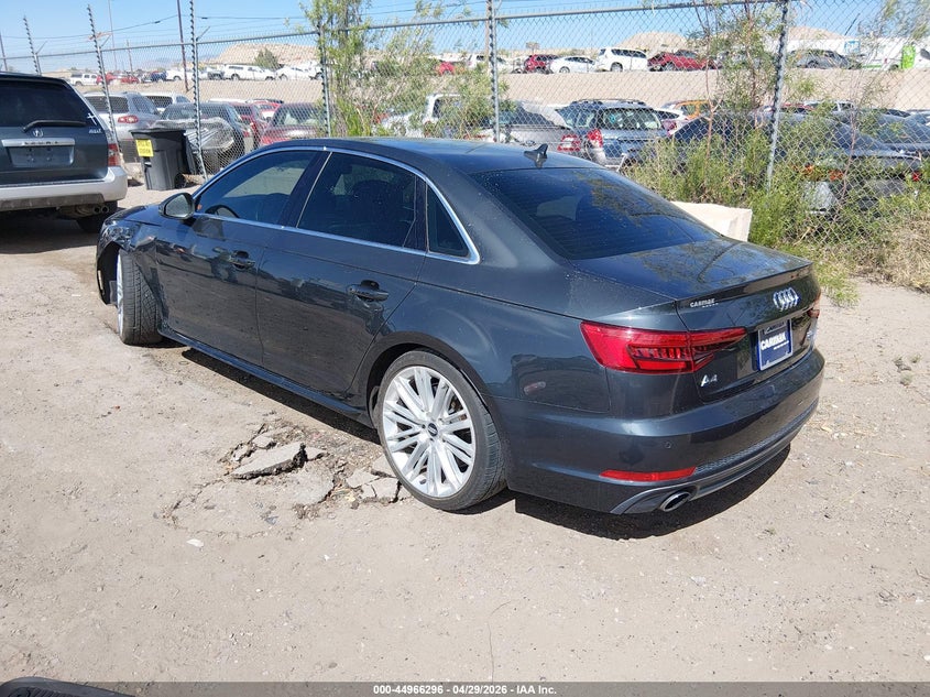 Vin: wauenaf47hn022175, lot: 45463717, audi a4 2.0t premium 20173