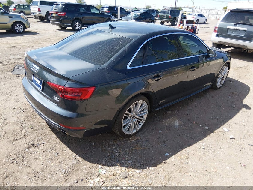 Vin: wauenaf47hn022175, lot: 45463717, audi a4 2.0t premium 20174