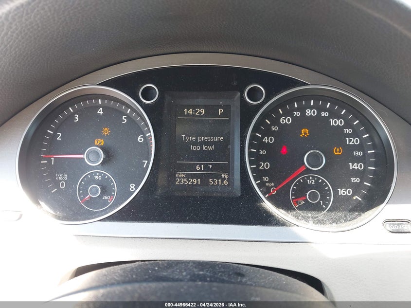 2009 Volkswagen Passat Komfort VIN: WVWJK73C59P050376 Lot: 44966422