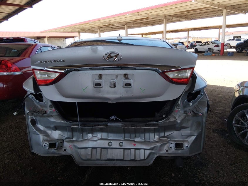 2012 Hyundai Sonata 2.4 Gls Silver Lot 111044966437 Vin 5NPEB4AC6CH474123