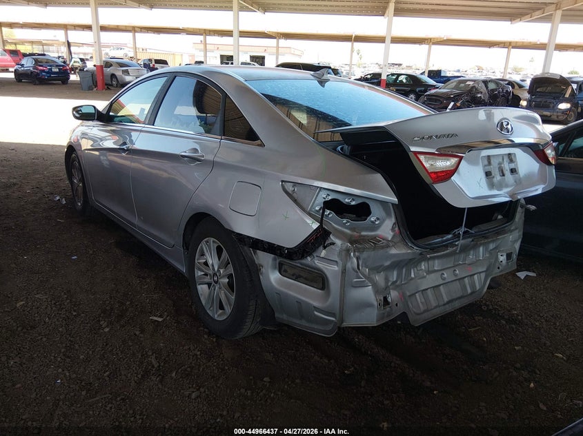 2012 Hyundai Sonata 2.4 Gls Silver Lot 111044966437 Vin 5NPEB4AC6CH474123