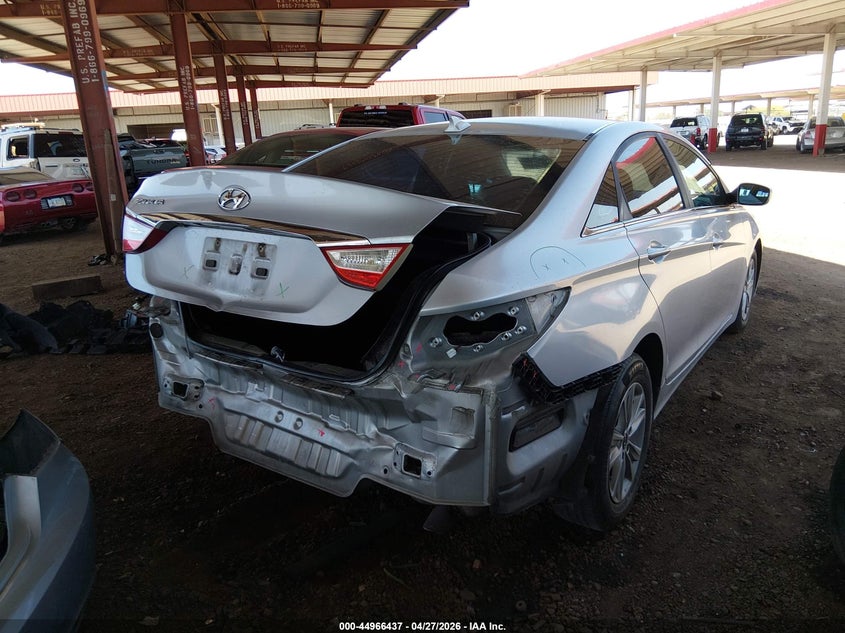 2012 Hyundai Sonata 2.4 Gls Silver Lot 111044966437 Vin 5NPEB4AC6CH474123