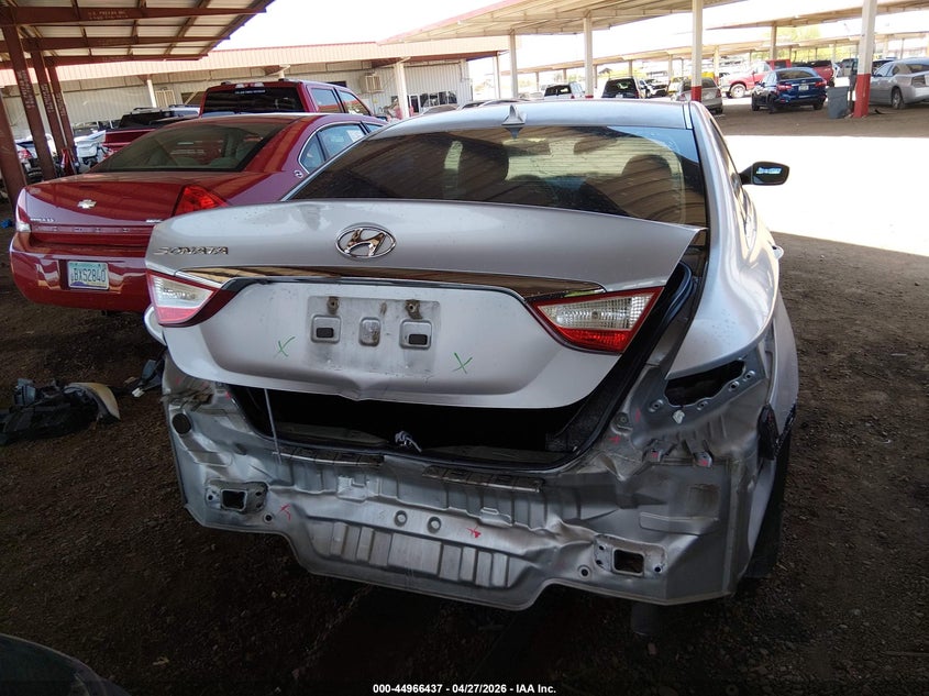 2012 Hyundai Sonata 2.4 Gls Silver Lot 111044966437 Vin 5NPEB4AC6CH474123