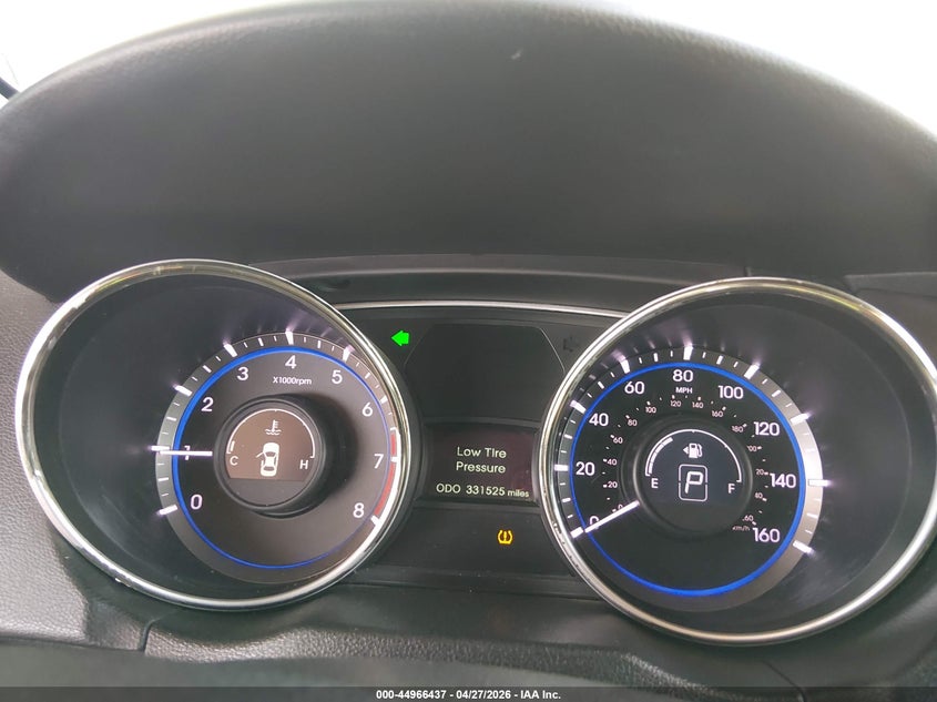 2012 Hyundai Sonata 2.4 Gls Silver Lot 111044966437 Vin 5NPEB4AC6CH474123