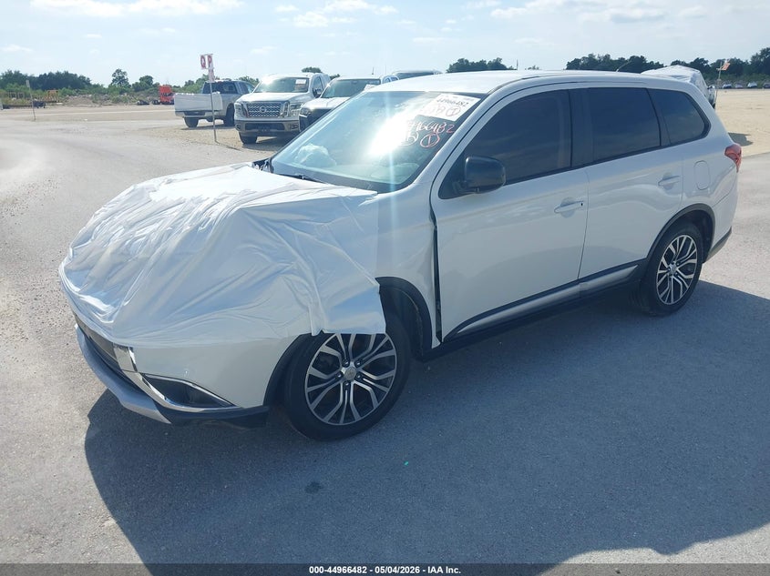 Vin: ja4ad2a30gz032055, lot: 45463903, mitsubishi outlander es 20162