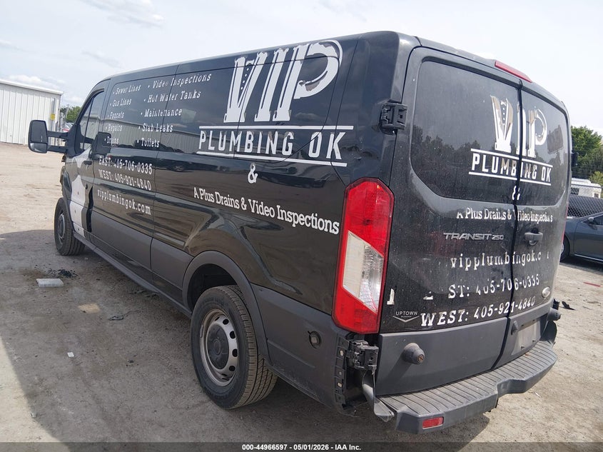 Vin: 1ftnr2zm5fka27883, lot: 45464018, ford transit-250 20153