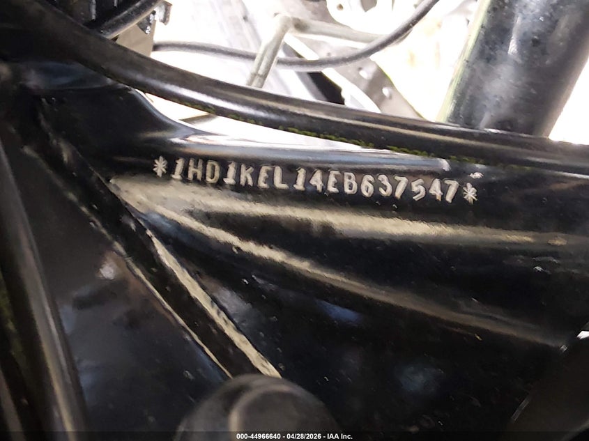 2014 Harley-Davidson Flhtk Electra Glide Ultra Ltd VIN: 1HD1KEL14EB637547 Lot: 44966640