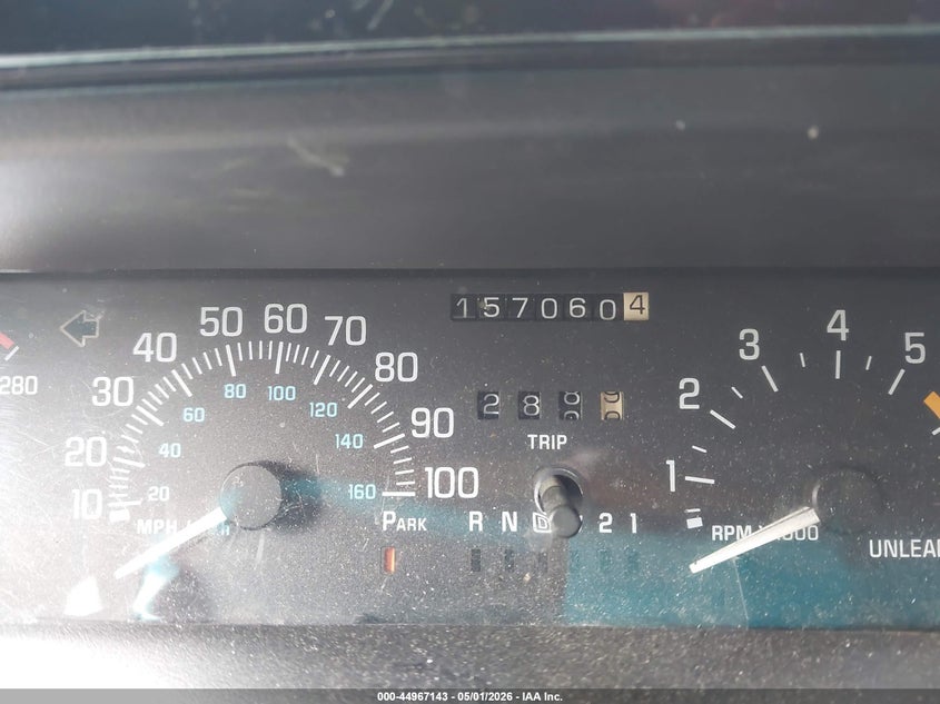 1996 Buick Park Avenue Ultra VIN: 1G4CU5218TH633187 Lot: 44967143