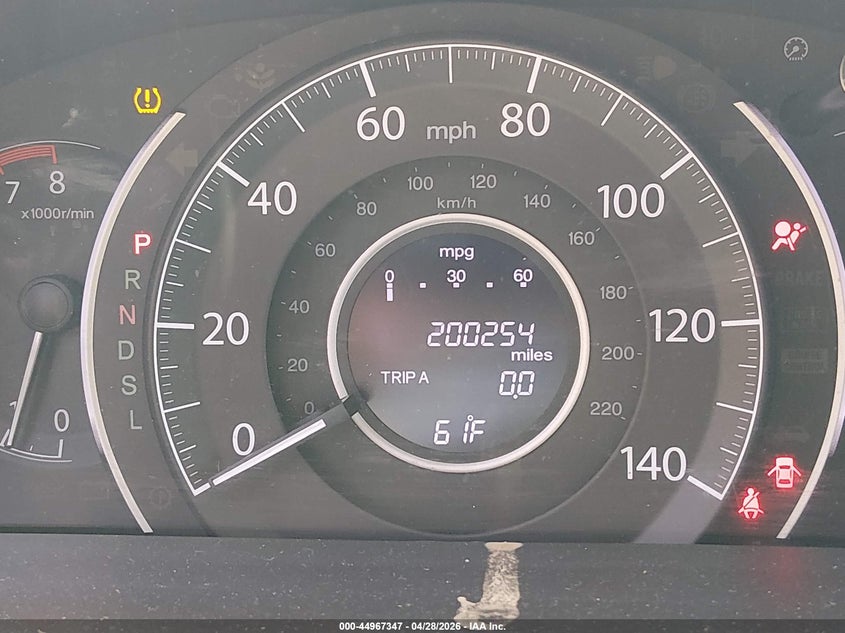 2015 HONDA CR-V SPORT UTILITY VEHICLE 2.4L I-4 DI, DOHC, VVT, 185HP