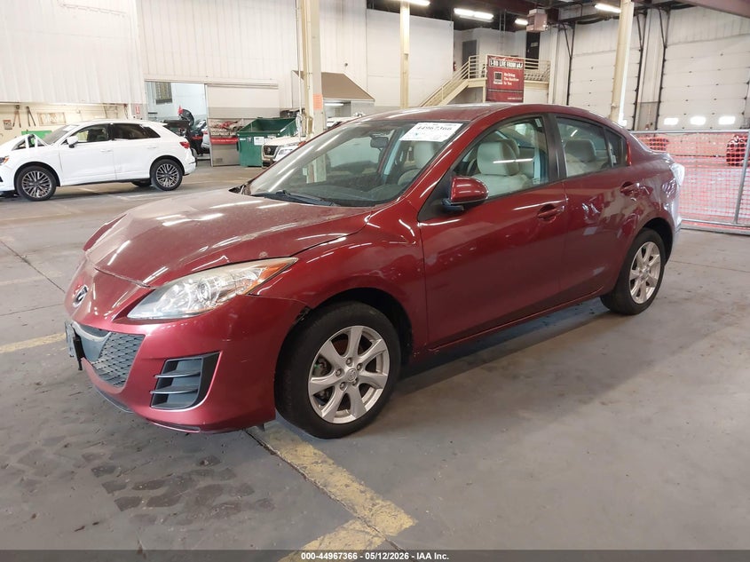 Vin: jm1bl1sgxa1125258, lot: 45464787, mazda mazda3 i touring 20102