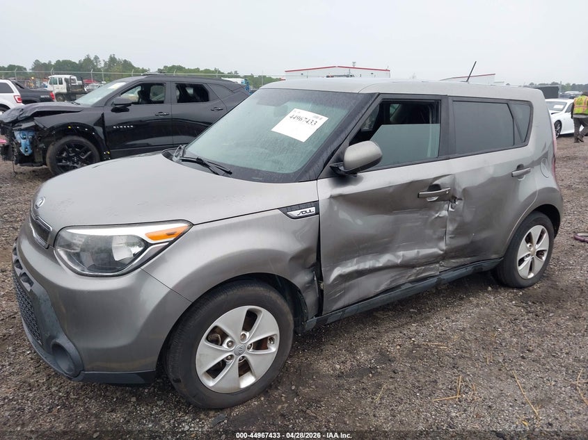 2016 KIA SOUL HATCHBACK 1.6L I-4 DI, DOHC, VVT, 130HP
