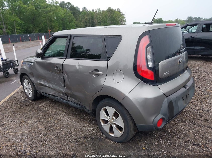 2016 KIA SOUL HATCHBACK 1.6L I-4 DI, DOHC, VVT, 130HP