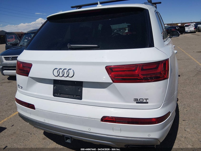 2018 Audi Q7 3.0T Premium VIN: WA1LAAF76JD038308 Lot: 44967440